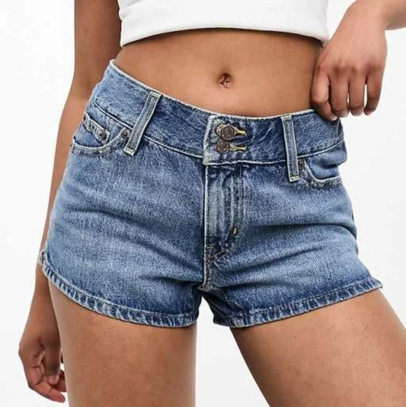 Levi's Superlow Short In Queen Of Kings Sz 27 Nwt - Picture 11 of 14